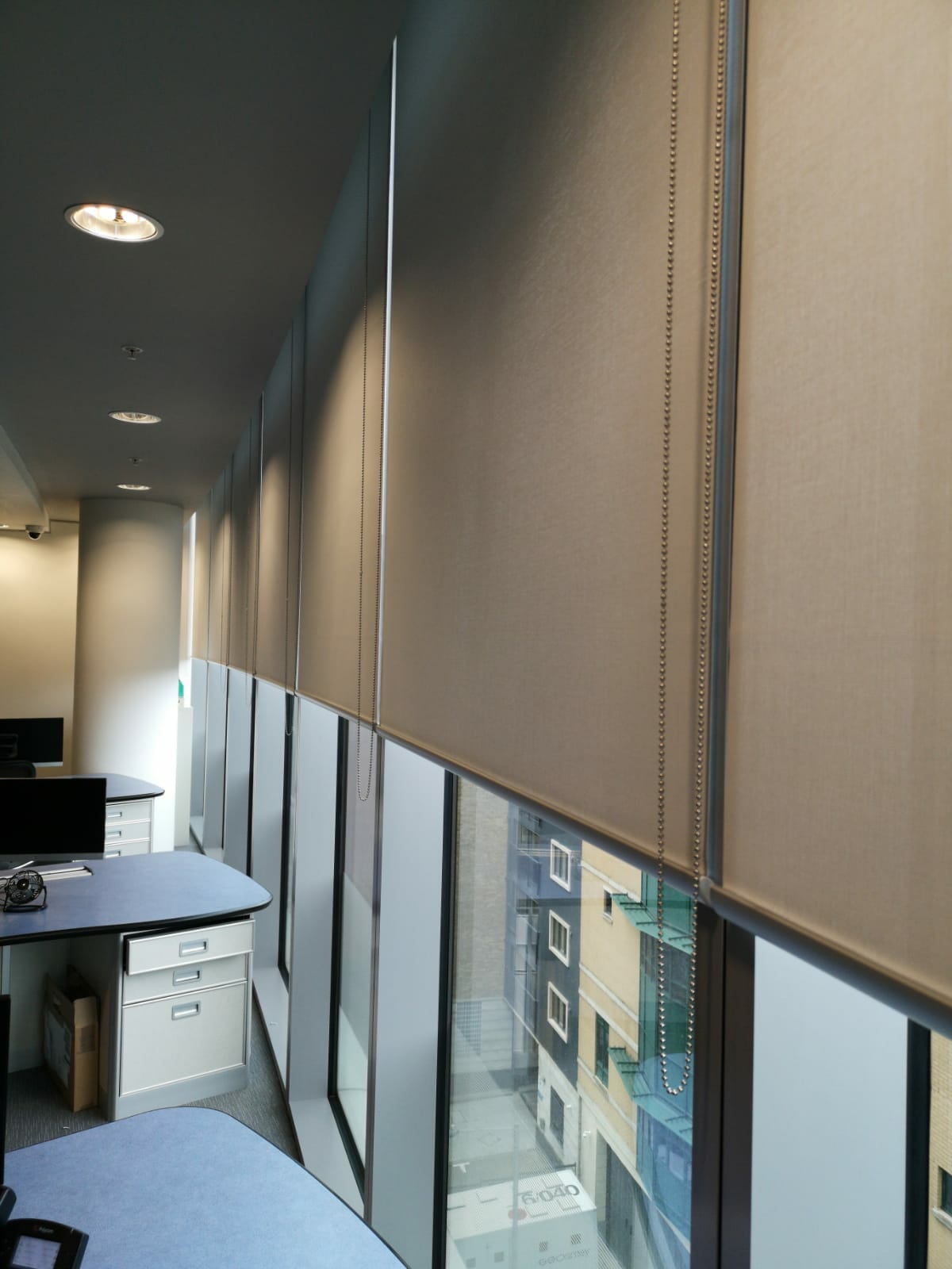 Bifold door blinds in Herne Bay