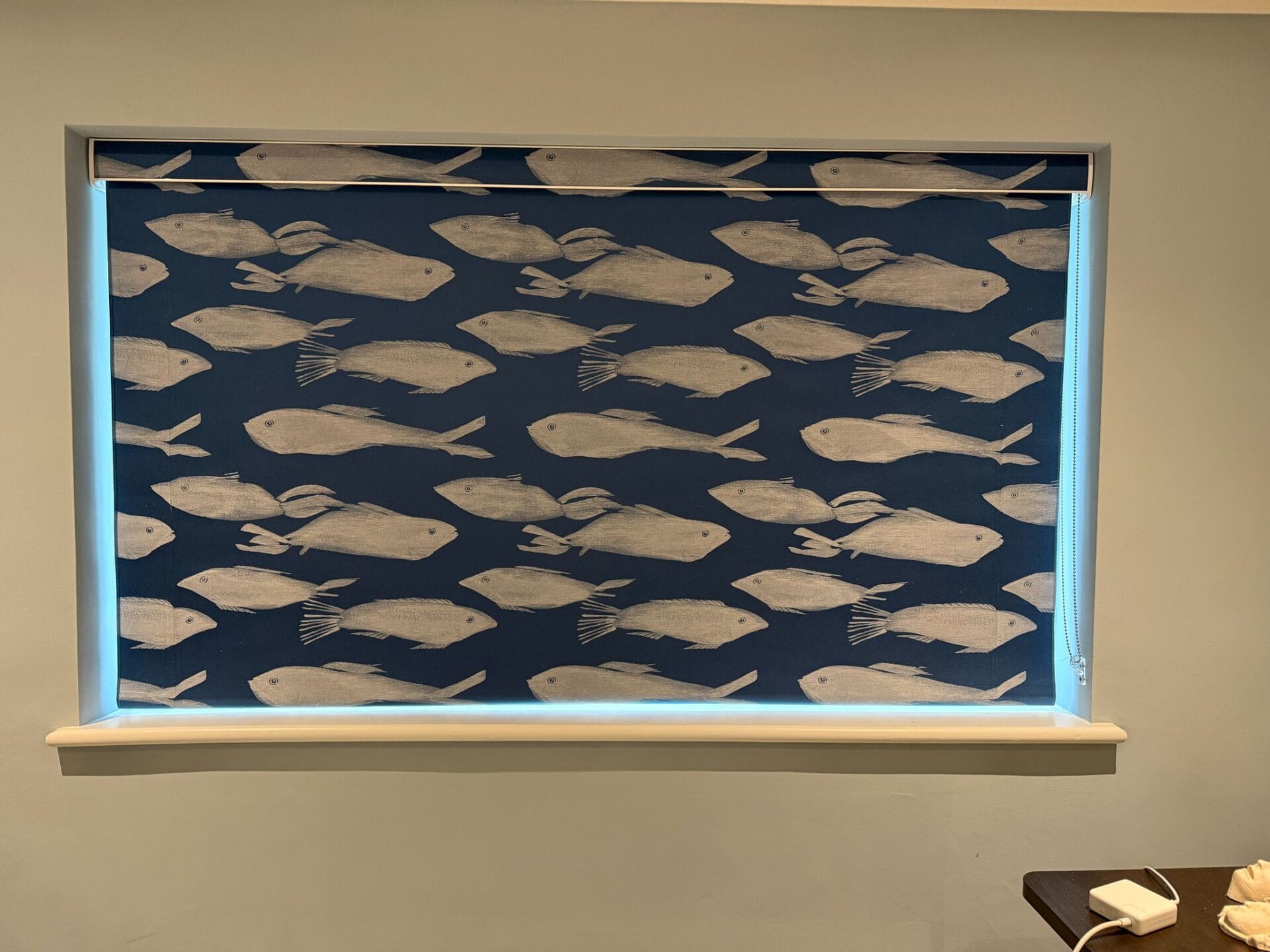 Patterned blinds in Whitstable